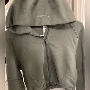 Lululemon Loungeful Relaxed-Fit Full-Zip Cropped Hoodie
